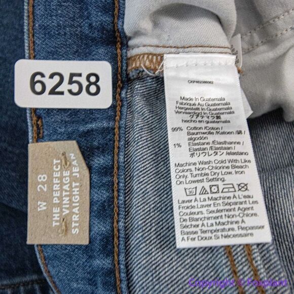 NEW Madewell‎ Perfect Vintage Straight Jean in Mayfield Wash, NG251, 28 - Picture 15 of 16